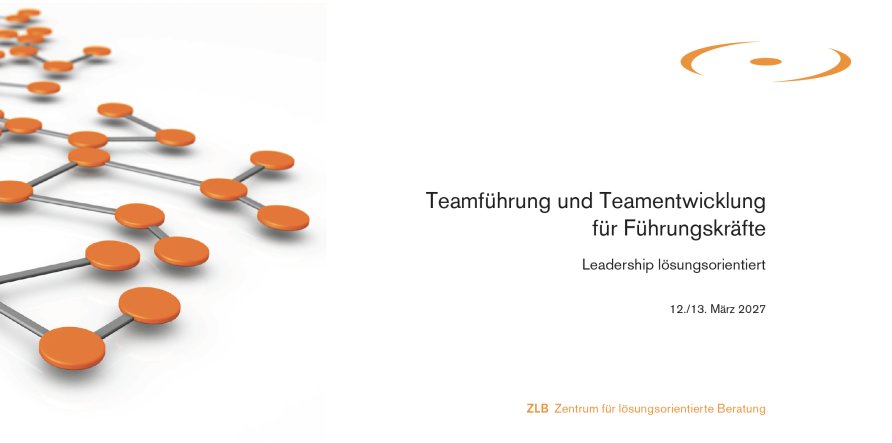 Teamführung und Teamentwicklung für Führungskräfte